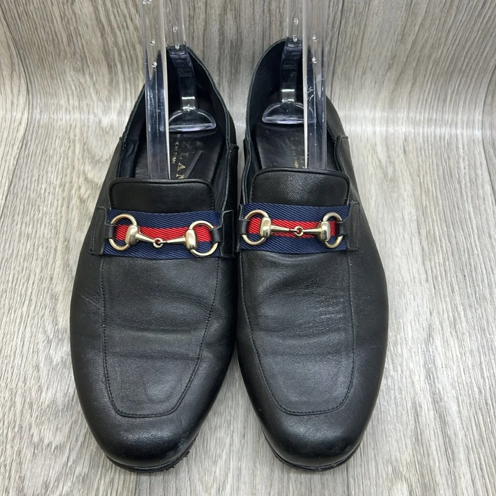 Mezlan Nappa Collapsible Heel Slippers Black